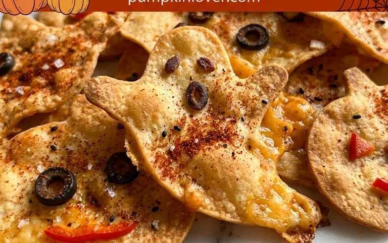 Spooky Baked Halloween Chips
