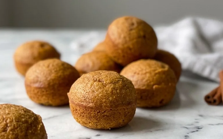 Easy Baked Pumpkin Donut Holes-Fall Favorite