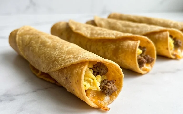 Easy Crispy Breakfast Taquitos for Busy Mornings
