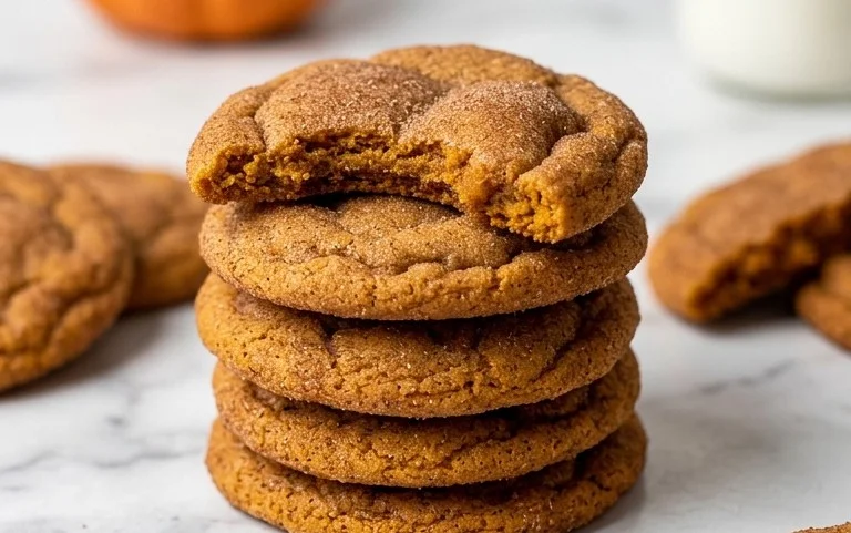 Best Pumpkin Snickerdoodle Cookie Recipe (Soft and Chewy!)