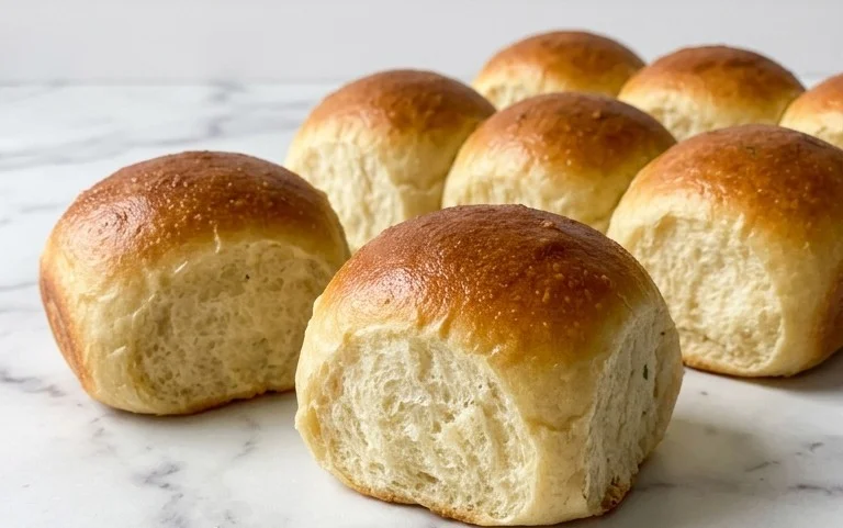 Soft Garlic Bread Rolls- Pillowy Herb Infused Delights