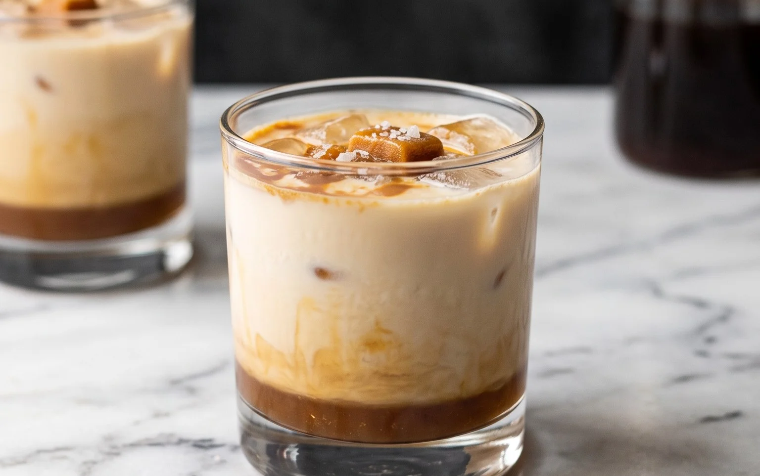 Salted Butterscotch White Russian Cocktail Recipe