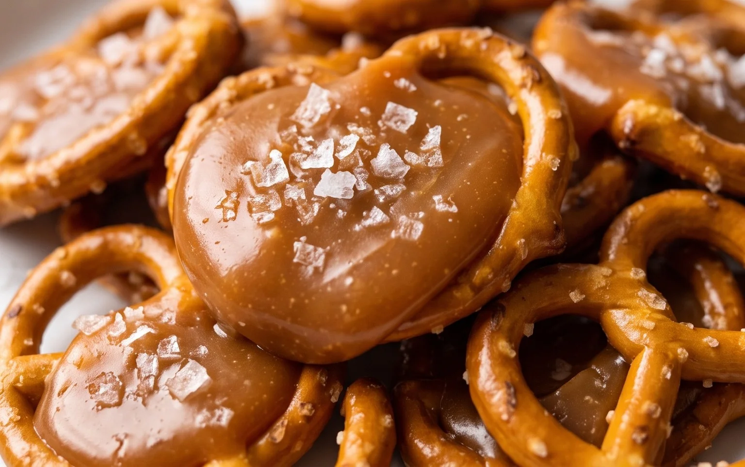 Caramel Pretzels