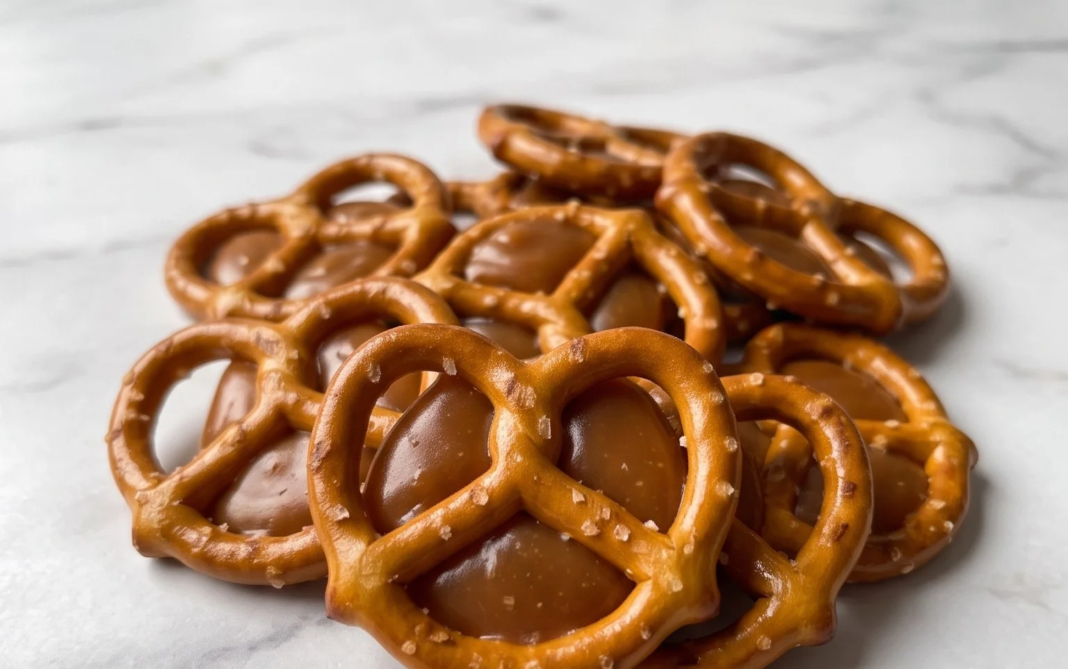 Easy Homemade Caramel Pretzels Recipe