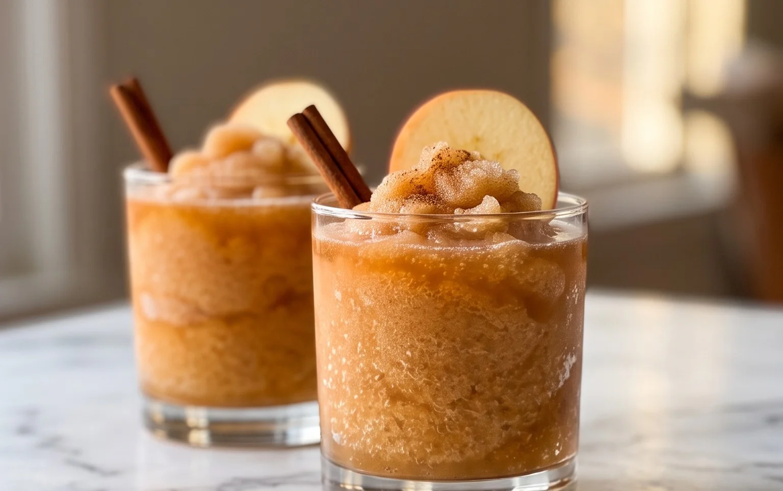 Apple Cider Rum Extract Slushies